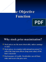 Objective Fuction