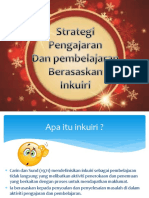 Strategi Pengajaran Dan Pembelajaran Berasaskan Inkuiri