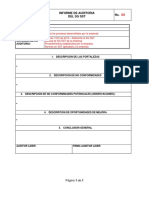 Modelo Informe Final Auditoria Interna SG SST