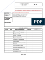 Modelo Plan de Auditoria Interna