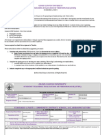 Gcu Student Teaching Evaluation of Performance Step Standard 1 Part I Encrypted 2