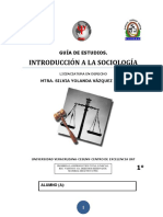 Guia de Introduccion A La Sociologia DER 1°