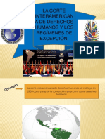 LA CORTE INTERAMERICANA DE DERECHOS HUMANOS Y LOS REGÍMENES DE EXCEPCIÓN - Oral