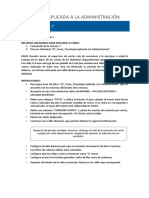 07 - Tarea - Tecnologia Aplicada Administracion PDF
