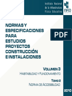 Volumen 3 Tomo II Norma Accesibilidad 2010 PDF