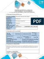 Guía de actividades y rúbrica de evaluación - Fase 5 - Analizar casos de Telemedicina.docx