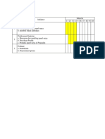 2.7 Jadwal Kegiatan