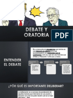 Debate y Oratoria