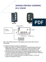 RMC-600 & Y2K10L Manual PDF