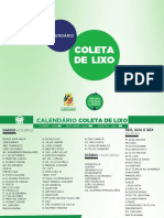 Calendário de Coleta de Lixo PDF