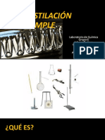 Destilación Simple PDF