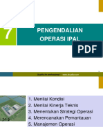 7. MENGENDALIKAN IPAL