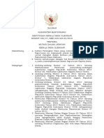 SK Sotk (Susunan Organisasi Dan Tata Kerja) Desa Olehsari 2018 PDF