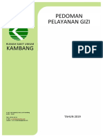 Pedoman Pelayanan Gizi Rs Kambang PDF