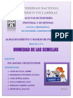 Humedad de Las Semillas PDF