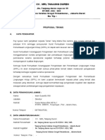 Format Proposal Teknis