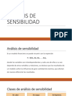 Analisis de Sensibilidad de Valor PDF