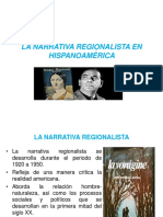 Clase - La Narrativa Regionalista