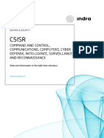 Indra C5isr Command and Control v0916 en Baja PDF