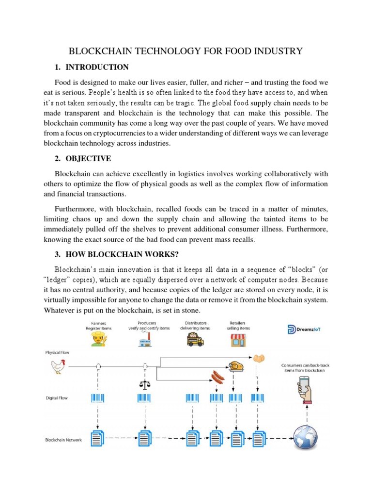 Blockchain in Food Supply Chains | PDF | Supply Chain | Logistics