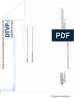 Cuadernillo de Respuesta DTVP-3 PDF