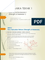 Mektek 1 - BAB 2 - Strength of Materials 1