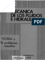 Giles Ranald - Mecanica de Fluidos E Hidraulica PDF