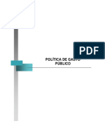 Politica de Gasto Publico PDF