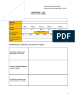 Informe Final Centro Laboral - Efsrt