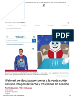Walmart Se Disculpa Por Poner a La Venta Suéter Con Una Imagen de Santa y Tres Líneas de Cocaína _ SinEmbargo MX
