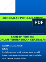 KEKEBALAN POPULASI TINGGI