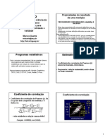 Medição de propriedades estatísticas