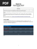 RadioDJ v2 - Colour Editor Tutorial