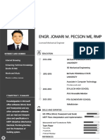 Jomari Pecson CV