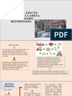 Estudio Del Efecto Látigo en Una Cadena de