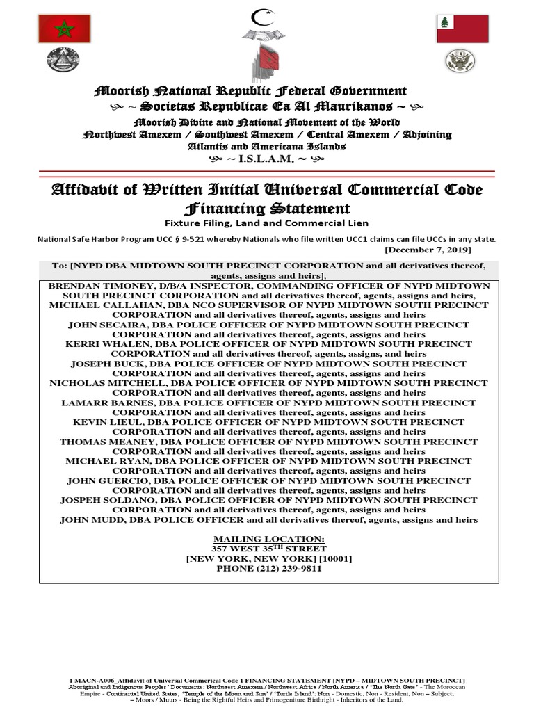 Macn a006 updated lien nypd midtown south pct pdf security