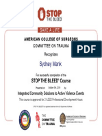 stop the bleed cert