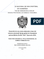 Desarrollo de Una Crema Elaborada A Base Del Extracto Atomizado 9eAv5TB