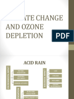 Climate Change and Ozone Depletion