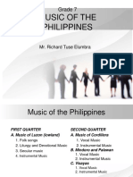Music of The Philippines