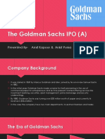 The Goldman Sachs IPO (A) - ATSC