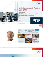 Agile Architecture in Practice