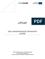 Instrukcja Użytkownika - Opis Standardowych Elementów ePUAP