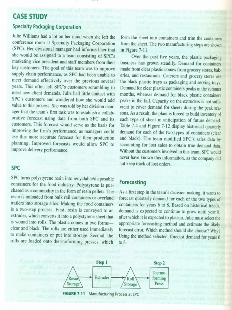 Forecasting case study: new business planning image