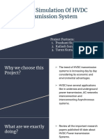 Nreview and Simulation of HVDC Power Transmission Systemmm