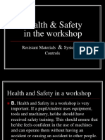 Health Safety in The Workshop Theory Powerpoint