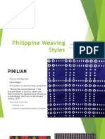 Philippine Weaving Styles