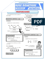 Proporciones y razones