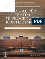 Manual Per Zbatim Te Procedures Kontestimore PDF