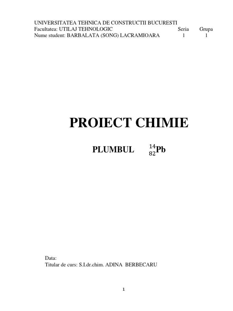 Plumbul | PDF